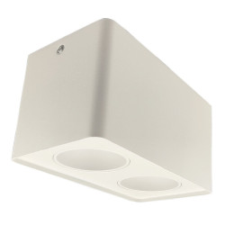 Aplique de techo basculante Doble GU10 MR16