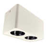Aplique de techo basculante Doble GU10 MR16