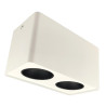 Aplique de techo basculante Doble GU10 MR16