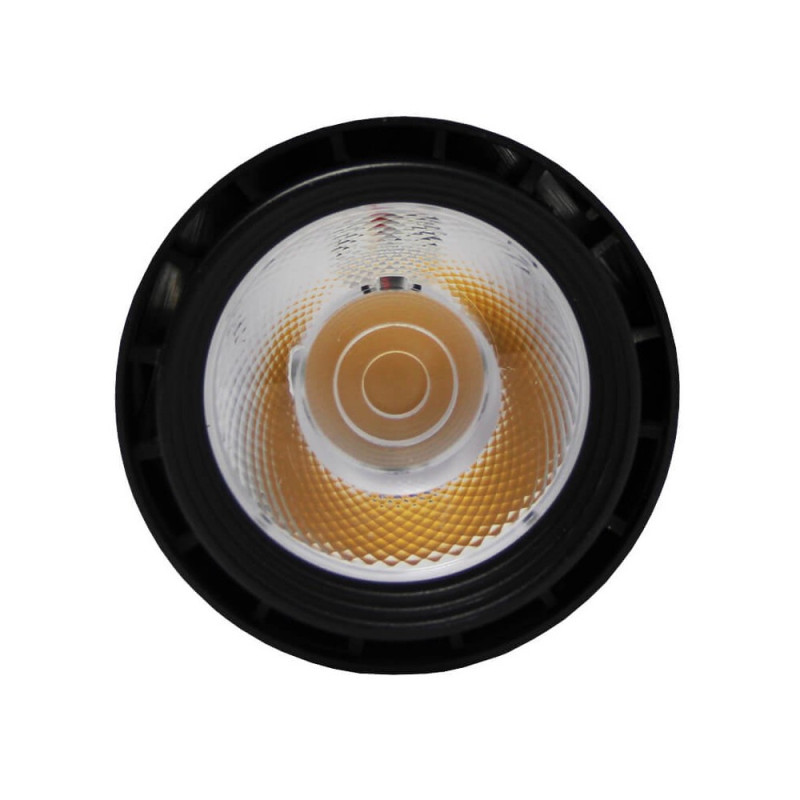 Foco LED 40W Negro para Carril Trifásico 24º CRI +90 UGR17- 5 Años de garantía