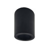 Aplique de techo basculante negro GU10 MR16 • Ledytec