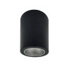 Aplique de techo basculante negro GU10 MR16 • Ledytec
