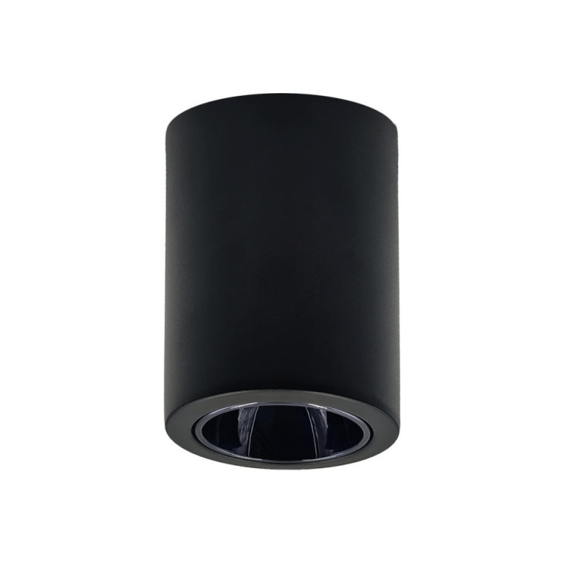 Aplique de techo basculante negro GU10 MR16 • Ledytec
