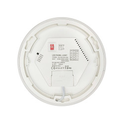 Plafón o Downlight LED Circular Blanco  Potencia y Color Seleccionable 5CCT 12W - 10W - 8W - 6W 140Lm/W IP44