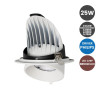 Foco Empotrable Orientable LED 25W 24º Color Seleccionable Chip Bridgelux Driver Philips CRI+92