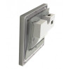 Baliza LED  Plata pared 1.5W  120°