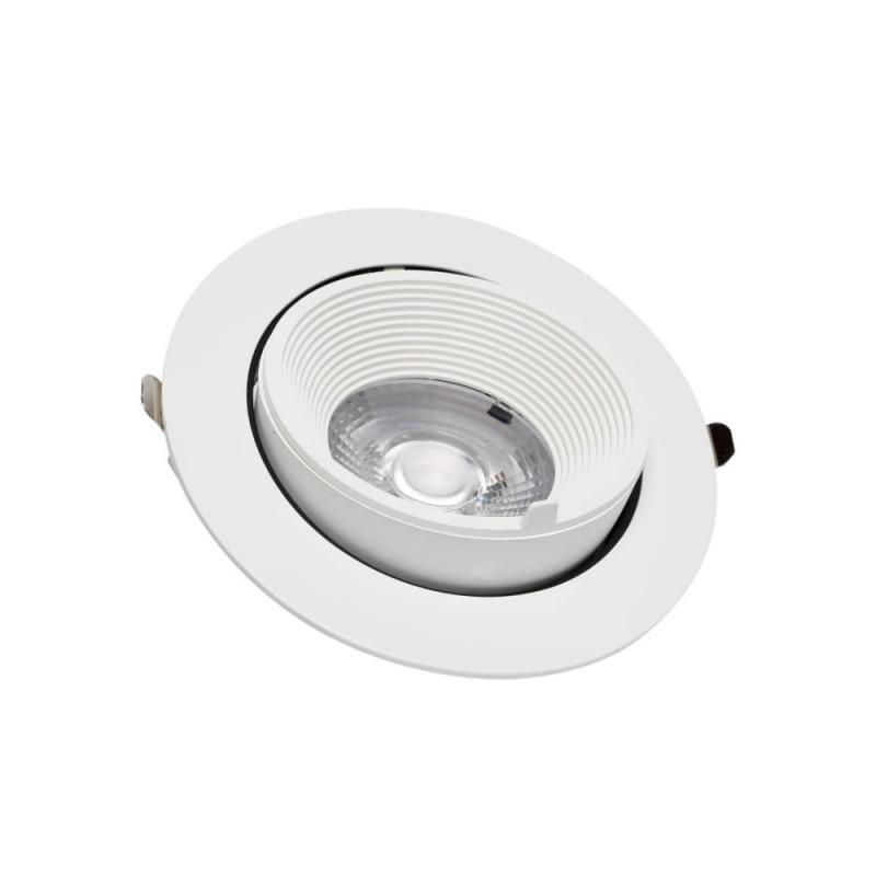 Foco Empotrable Orientable LED 40W 24º Color Seleccionable Chip Bridgelux Driver Philips CRI+92