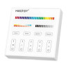 Panel de control táctil RF para pared LED RGB + CCT - 4 Zonas