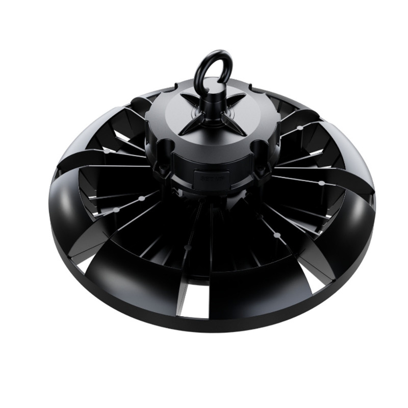 Campana Potencia y Angulo Seleccionable Regulable 0-10V Chip Lumileds Driver Lifud 5 años de garantia