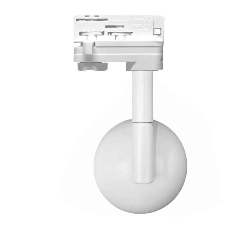 Foco LED 10W Blanco Carril Trifasico Chip Bridgelux CRI+93- 3 AÑOS DE GARANTIA