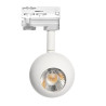 Foco LED 10W Blanco Carril Trifasico Chip Bridgelux CRI+93- 3 AÑOS DE GARANTIA