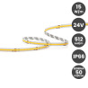 Tira LED COB 24V 15W/M GAMA PRO - 512 LED/m FLIP CHIP CRI90 IP66 Bobina 50 metros