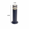 Baliza GU10 40cm Antracita IP44