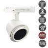 Foco LED Monofasico Blanco Optica Regulable 24º- 60º Color y Potencia Seleccionable 40W-34W UGR13