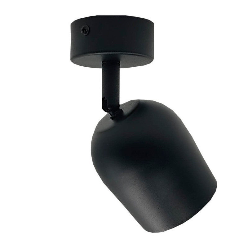 Aplique de Techo Orientable Negro para GU10