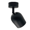 Aplique de Techo Orientable Negro para GU10