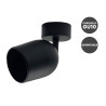 Aplique de Techo Orientable Negro para GU10