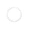 Aro Blanco Supletorio cubre hueco para Downlight 25,5 cm
