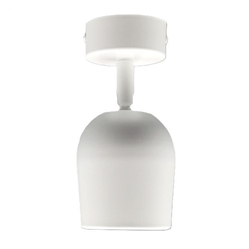 Aplique de techo orientable blanco GU10 • Ledytec