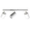 Aplique de techo Orientable Blanco Aluminio para 3 Lámpara GU10