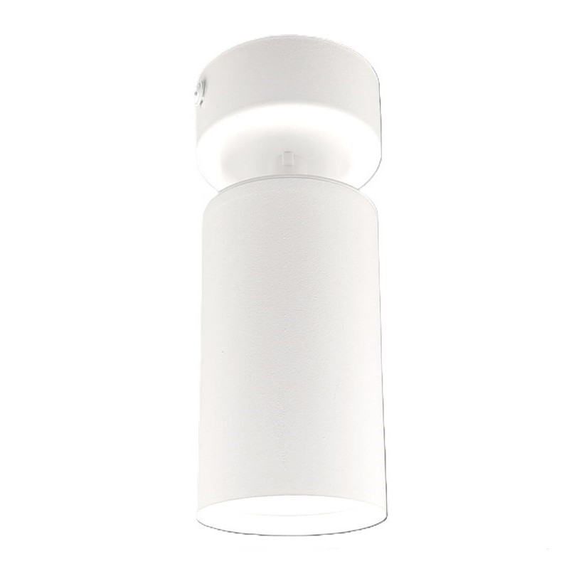 Aplique blanco de techo orientable GU10 • Ledytec