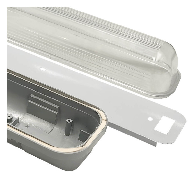 Pantalla estanca para un tubo de LED IP65 150cm