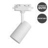 Foco de Carril monofásico BLANCO para Lámpara GU10