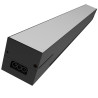 Regleta o Lámpara lineal Colgante o Superficie LED 24W Interconexión lineal 60cm