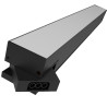 Regleta o Lámpara lineal Colgante o Superficie LED 24W Interconexión lineal 60cm