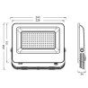 Foco Proyector LED 100W OSRAM CHIP 140 Lm/W