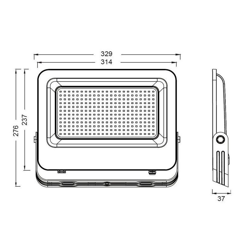 Foco Proyector LED 200W OSRAM CHIP 140 Lm/W