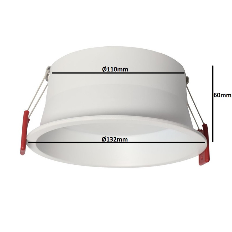 Downlight LED 18W Circular OSRAM CHIP - Color Seleccionable - IP54 - UGR17- 3 AÑOS DE GARANTIA