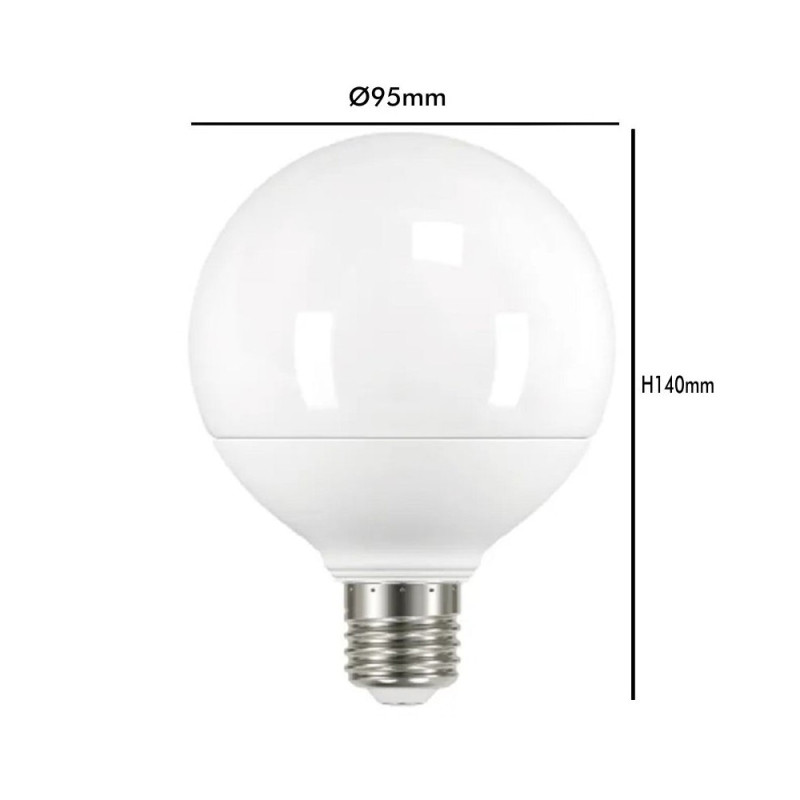Bombilla LED Globo 15W G95 300º E27 OSRAM CHIP DURIS E 2835
