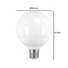 Bombilla LED Globo 15W G95 300º E27 OSRAM CHIP DURIS E 2835