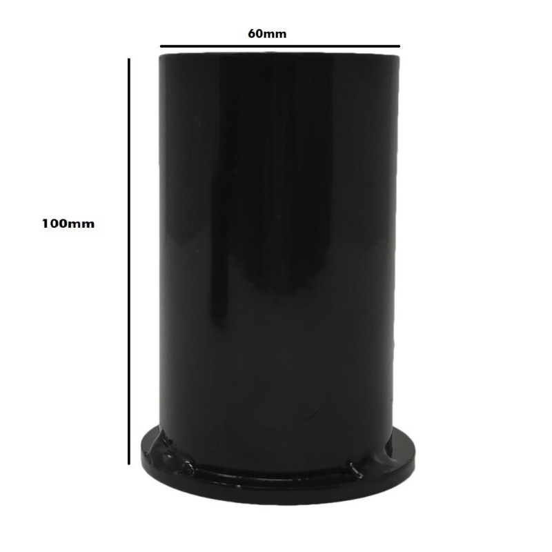 Soporte adaptador de luminaria LED para columna - 60mm
