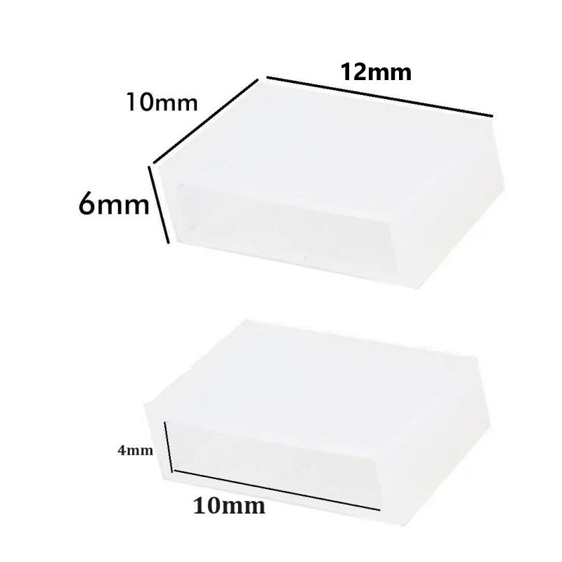 Tapa Final Tira LED 10mm- 12mm