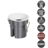Empotrable Frontal Cónico LED 6W - 9W - 12W Bridgelux Chip UGR11 CCT  CRI +92