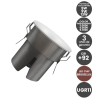 Empotrable Frontal Curvo LED 6W - 9W - 12W Bridgelux Chip UGR11 CCT  CRI +92