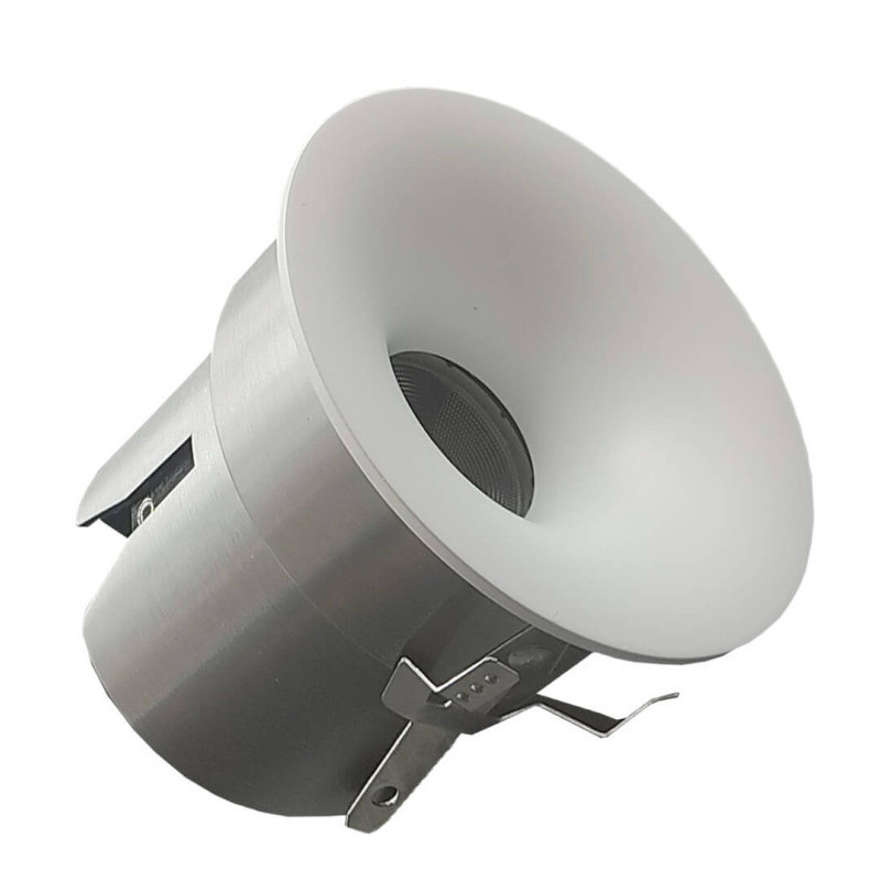 Empotrable Frontal Curvo LED 6W - 9W - 12W Bridgelux Chip UGR11 CCT  CRI +92