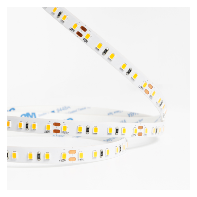 Tira LED 12W/m 24V 120LED/m 1.680Lm IP20 Rollo 5 metros