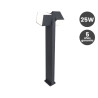 Baliza Bolardo Led Cubic 25W Doble Luz Direccionable IP54 5 años de garantia