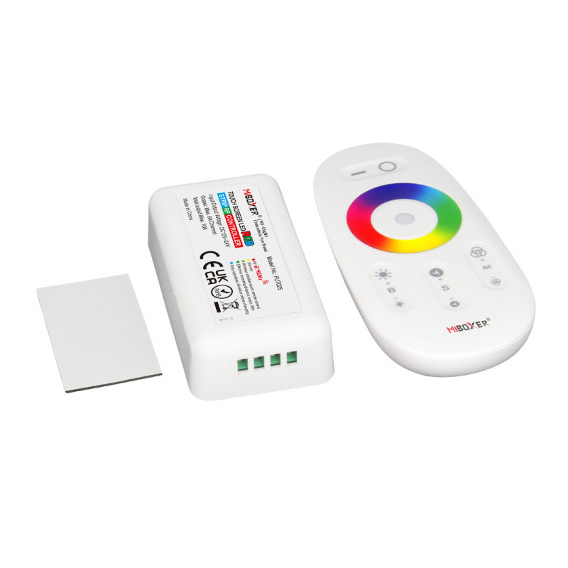 Controlador de Tira LED RGB DC12-24V 2.4GHz RF 6A/CH